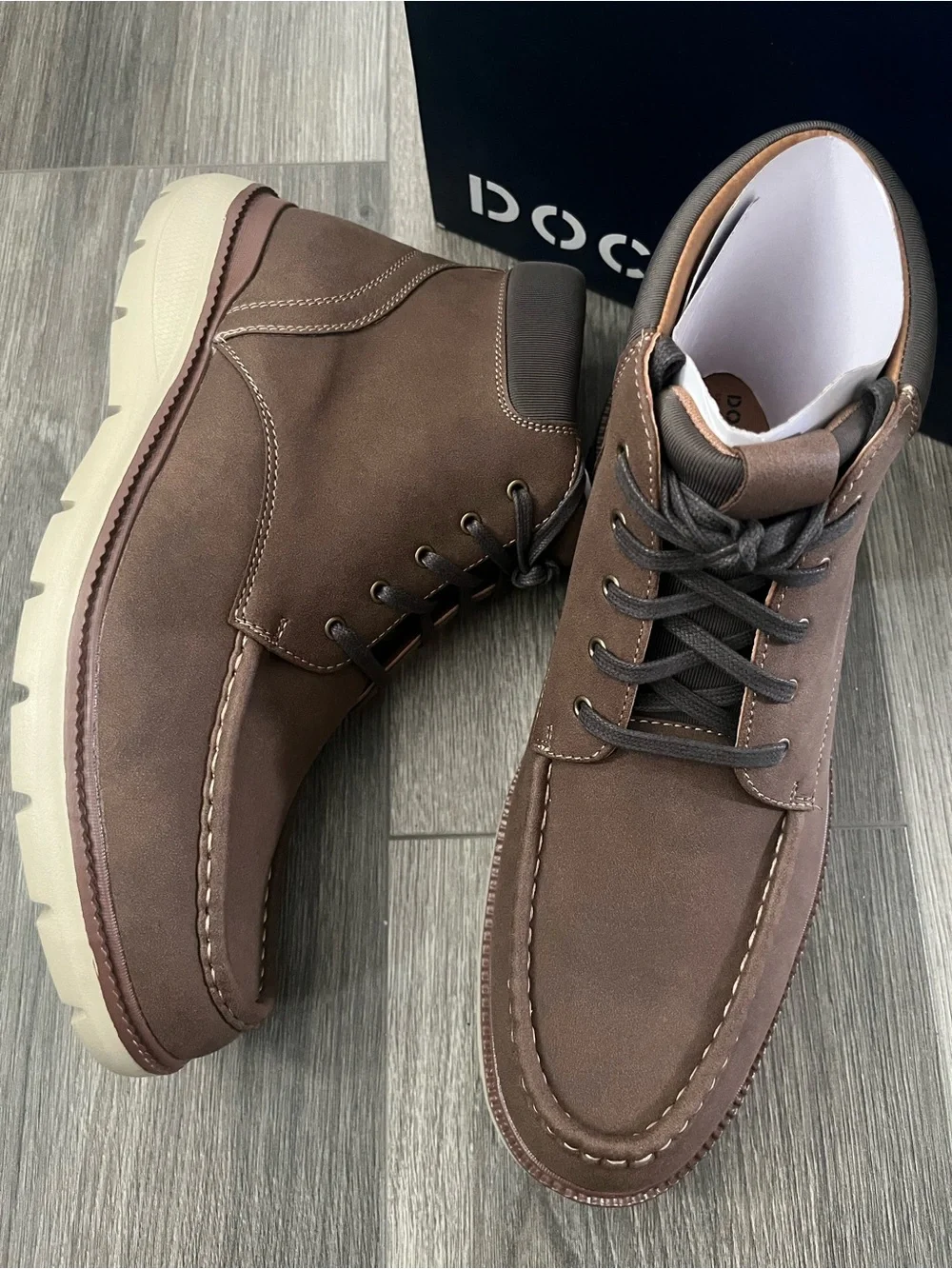 Dockers® Weston Men's Lightweight Lace-Up Boots size 10M
